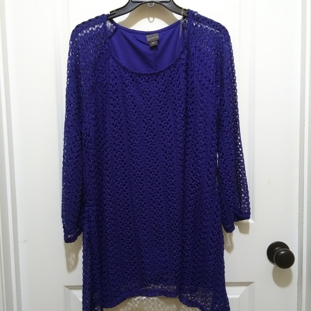 Women's Flowy Royal Blue Blouse